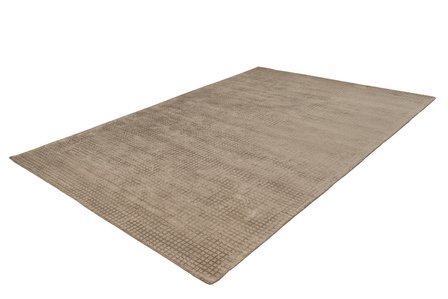 Viscose vloerkleed Vita taupe 125