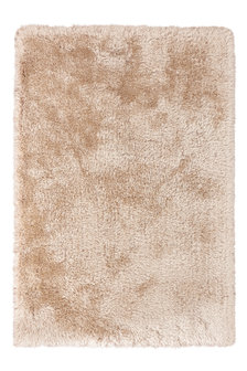 Hoogpolig vloerkleed Cosby 200 kleur Beige