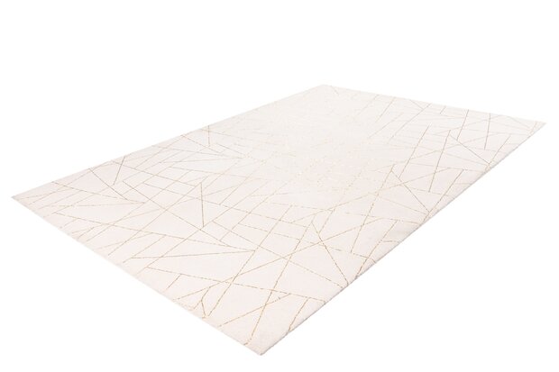 Vloerkleed Brasil creme goud 125