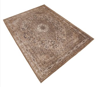 Tabriz tapijt bruin. Aanbieding vloerkleden - tapijtenwebshop